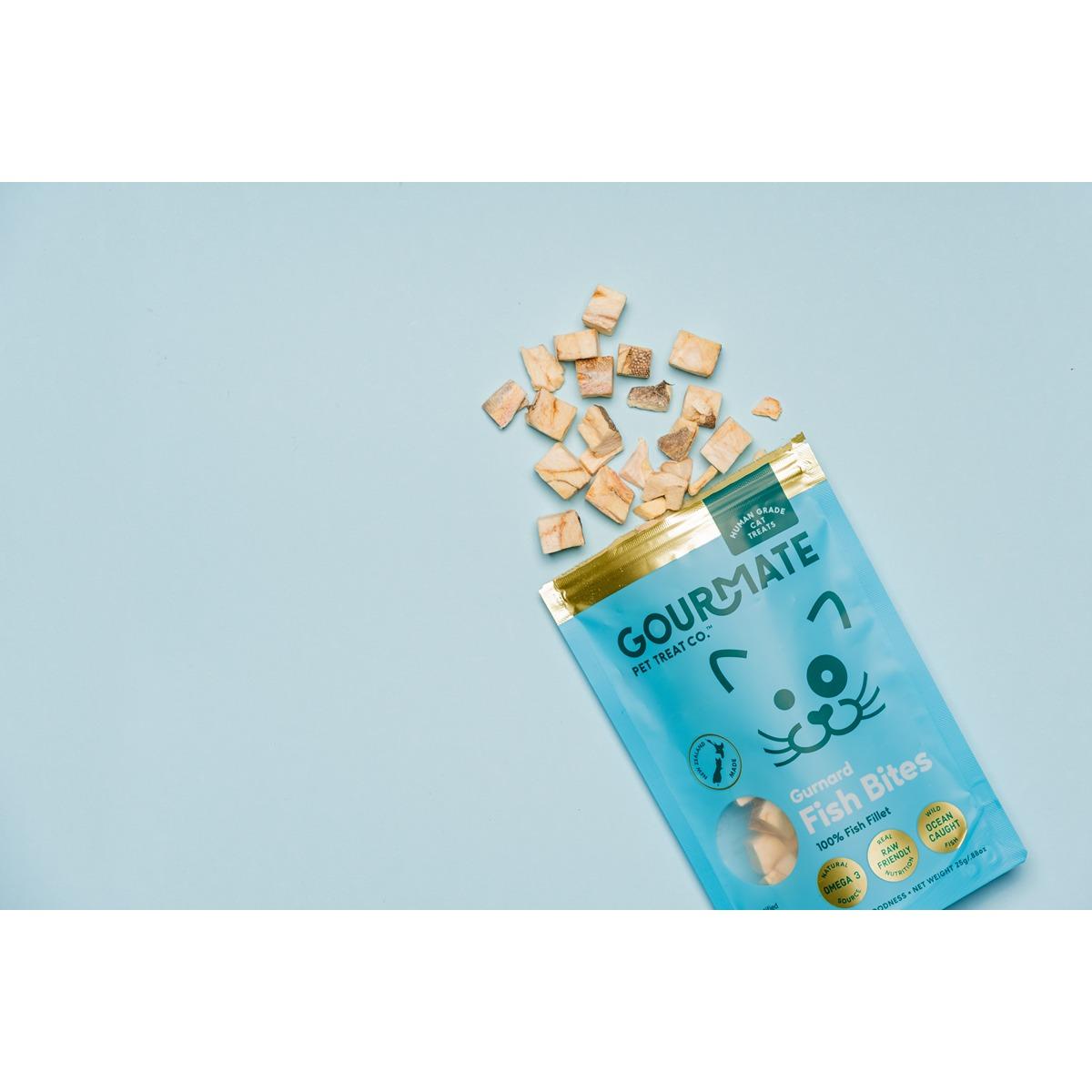 Gourmate Gurnard Fish Bites Cat Treats