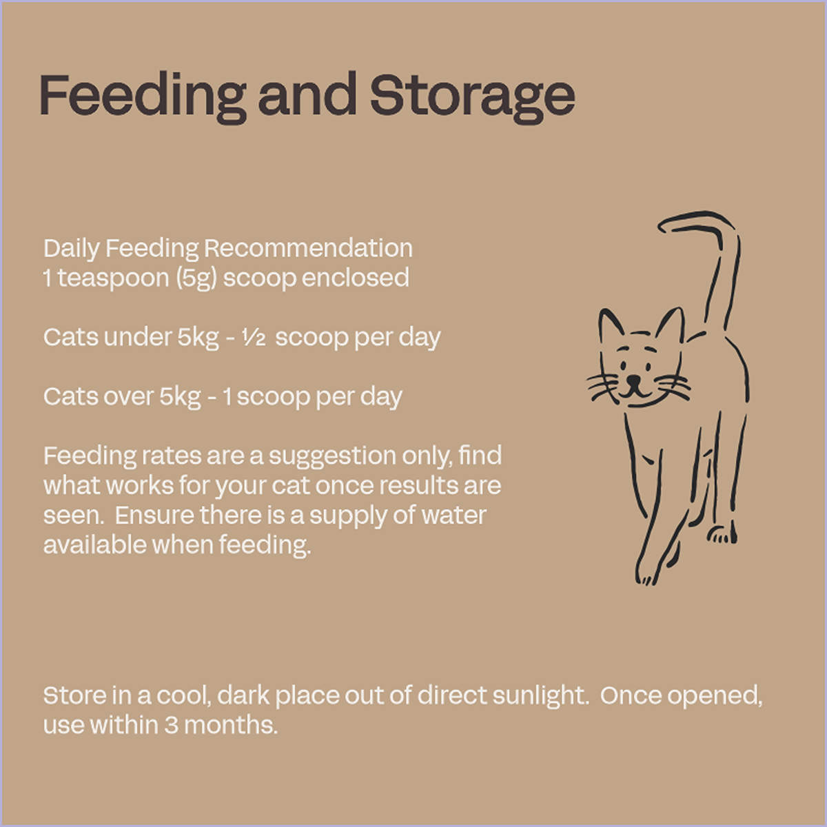 Fourflax Feline Probiotics Supplement