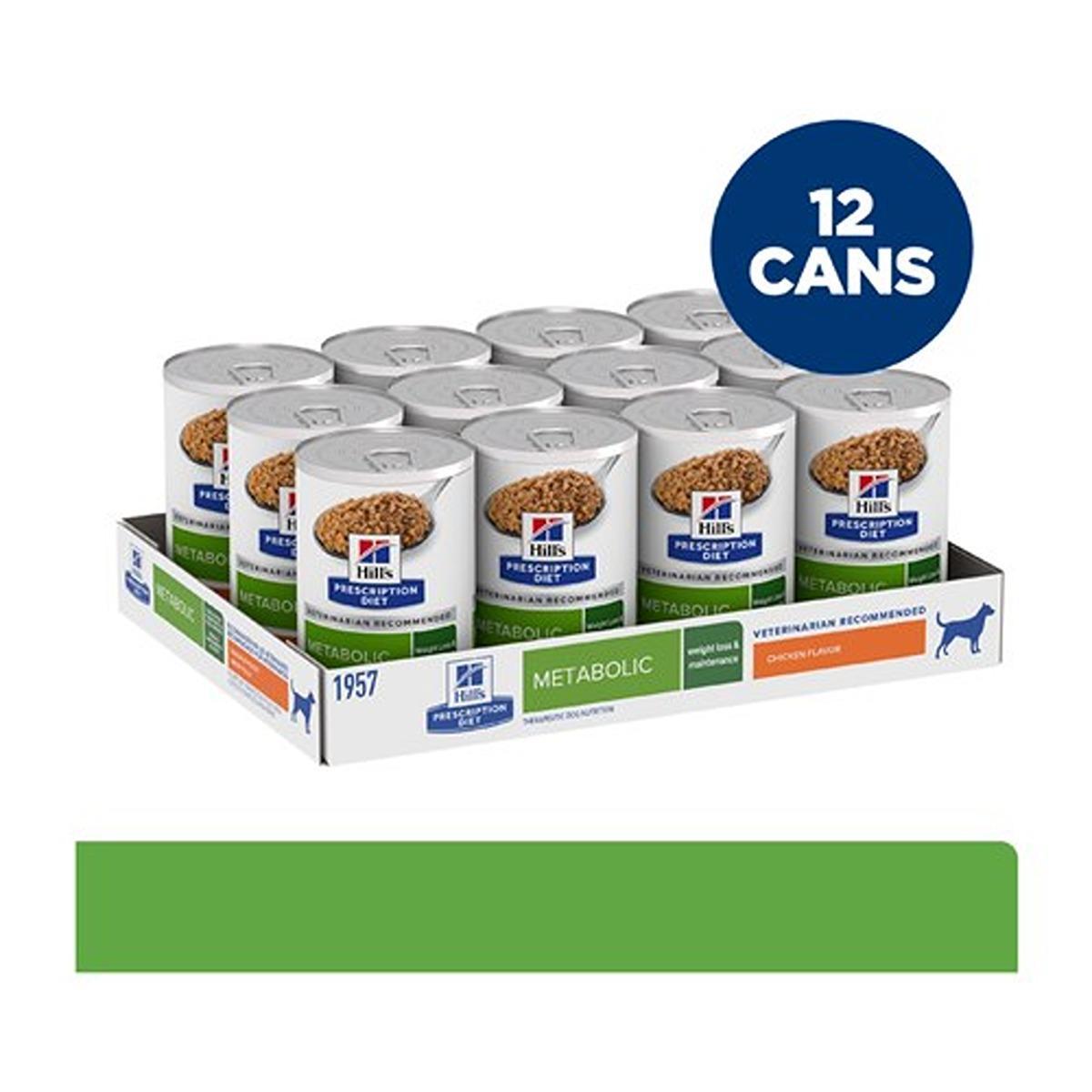 Hill's Prescription Diet Metabolic Weight Management Chicken Wet Dog Food