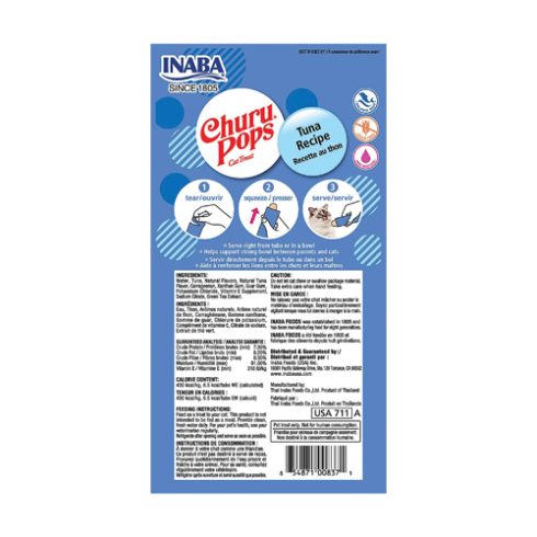 Inaba Churu Pops Tuna Cat Treats