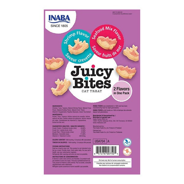 Inaba Juicy Bites Shrimp & Seafood Mix Cat Treats