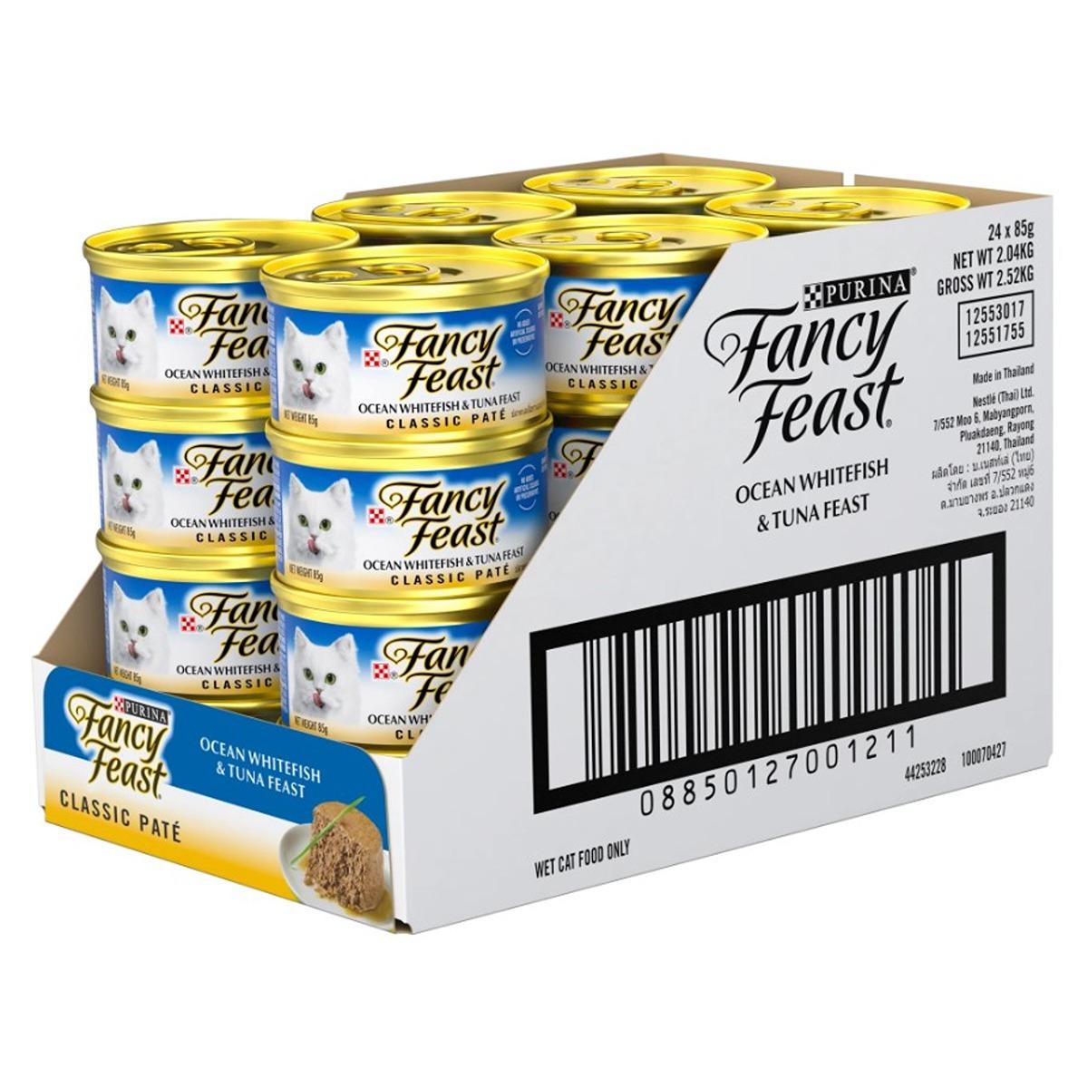 Fancy Feast Classic Pate Whitefish & Tuna Cat Food