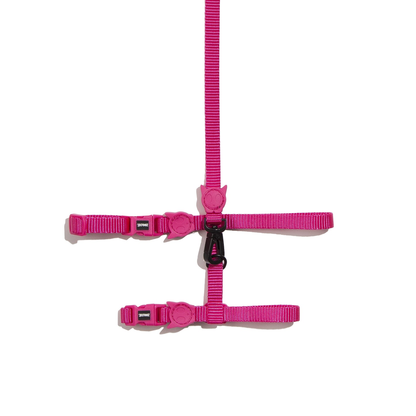 Zee.Cat Pink Led Harness + Leash Set