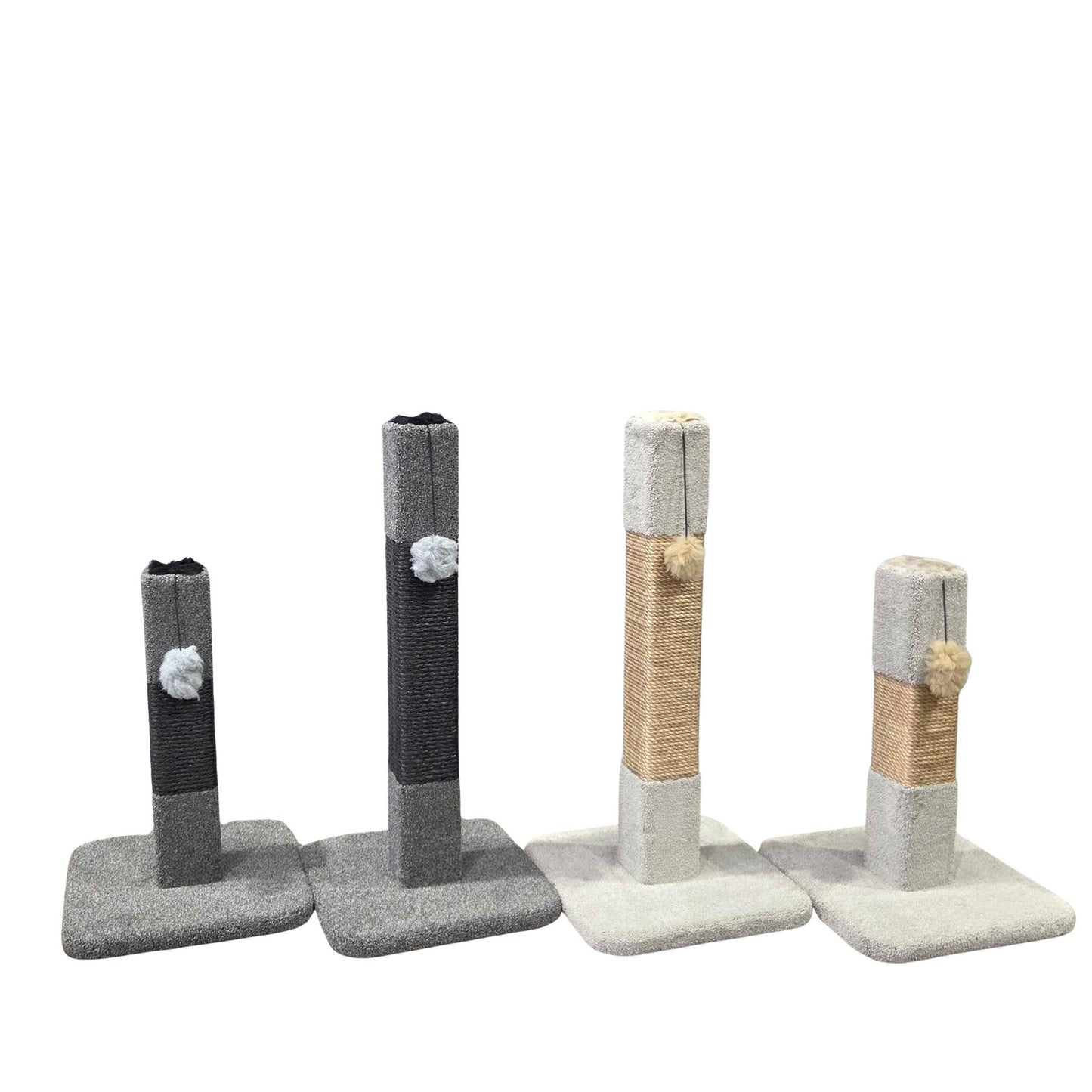 KatAttack Sierra with Sisal Cat Scratcher Post