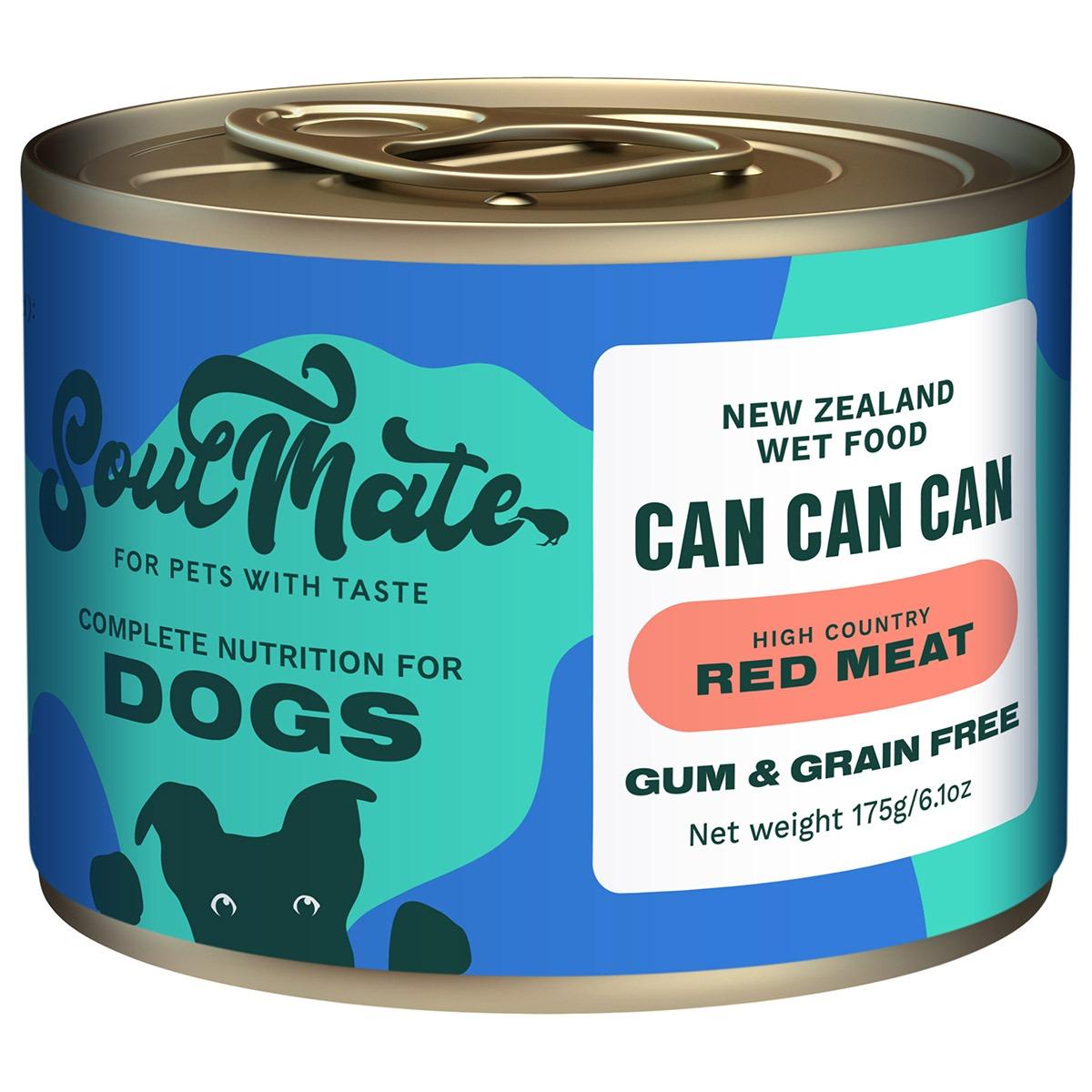 SoulMate Can Can Can NZ Red Meat Wet Dog Food