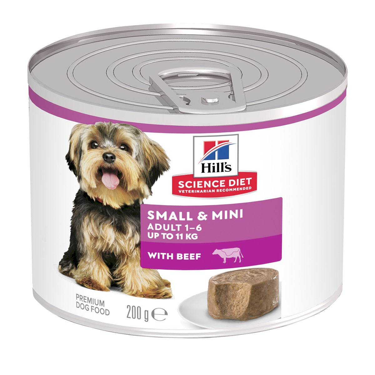 Hill's Science Diet Adult Small & Mini with Beef Canned Wet Dog Food