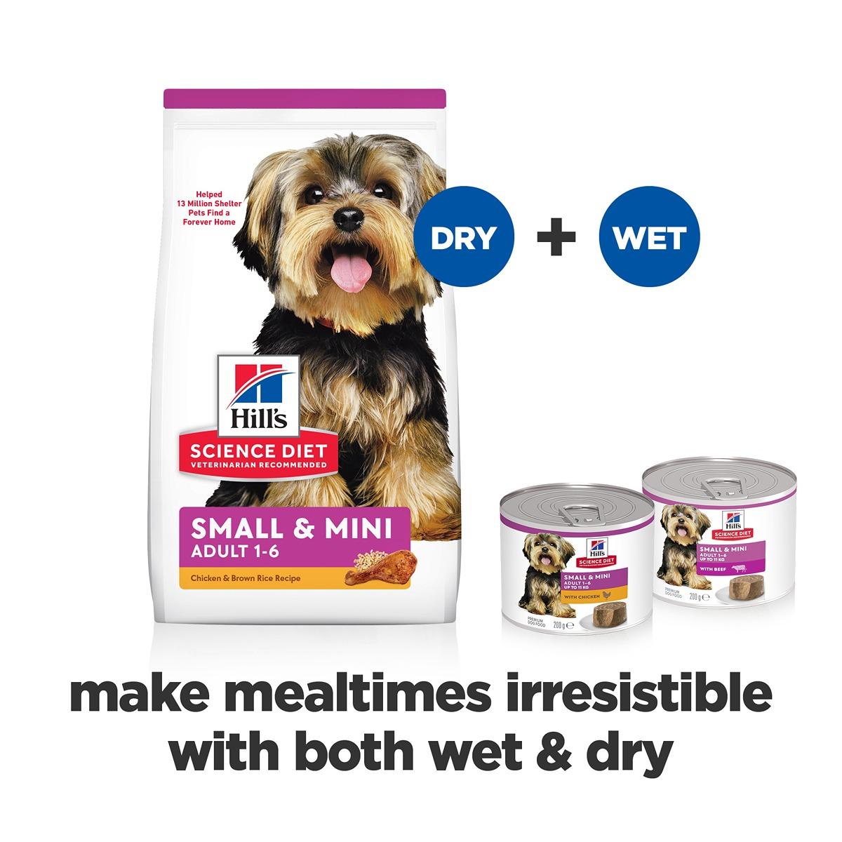 Hill's Science Diet Adult Small & Mini with Chicken Canned Wet Dog Food