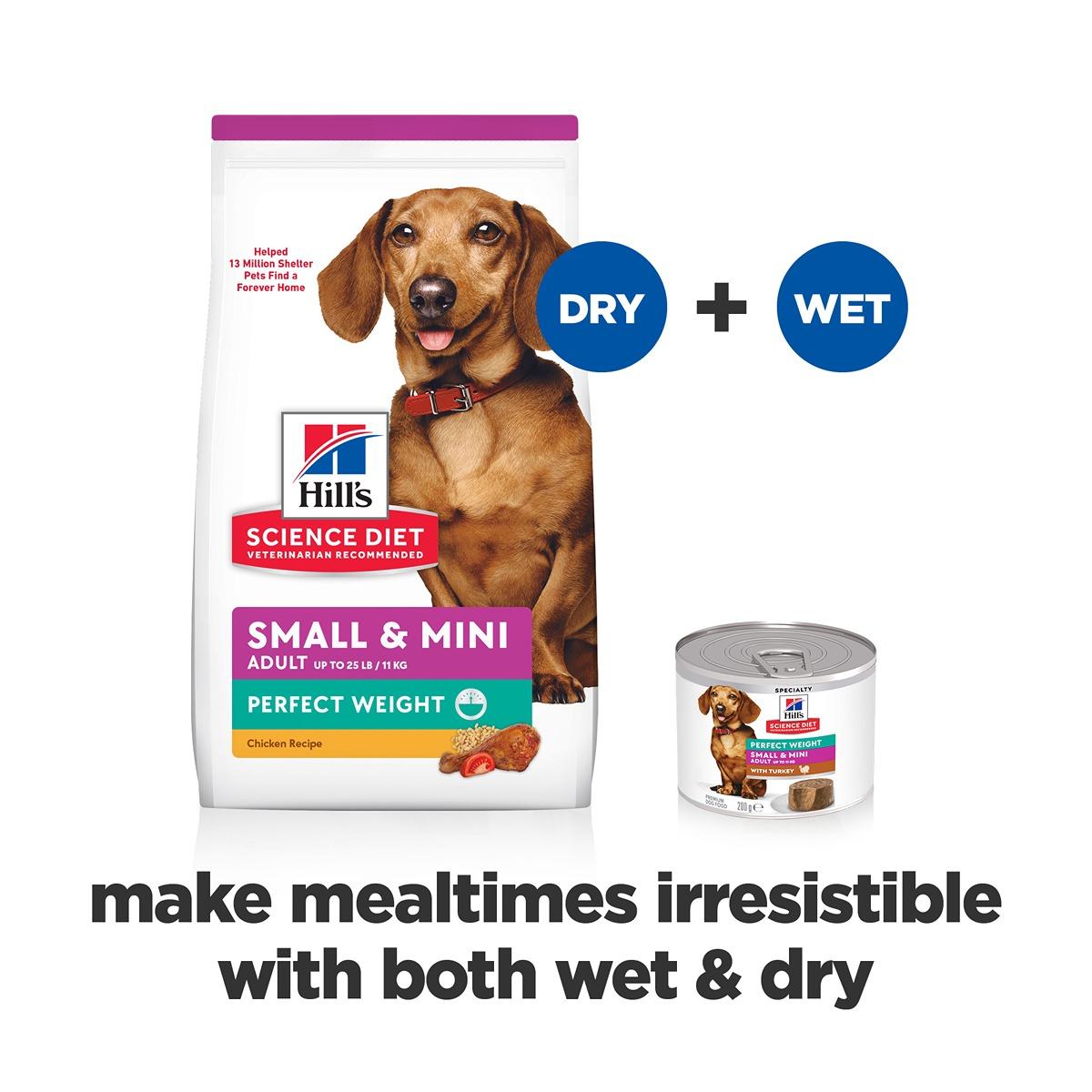 Hill's Science Diet Perfect Weight Small & Mini with Turkey Canned Wet Dog Food