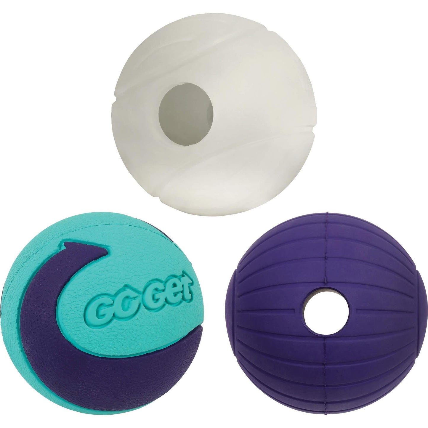 Go Get Rubber Ball Dog Toy