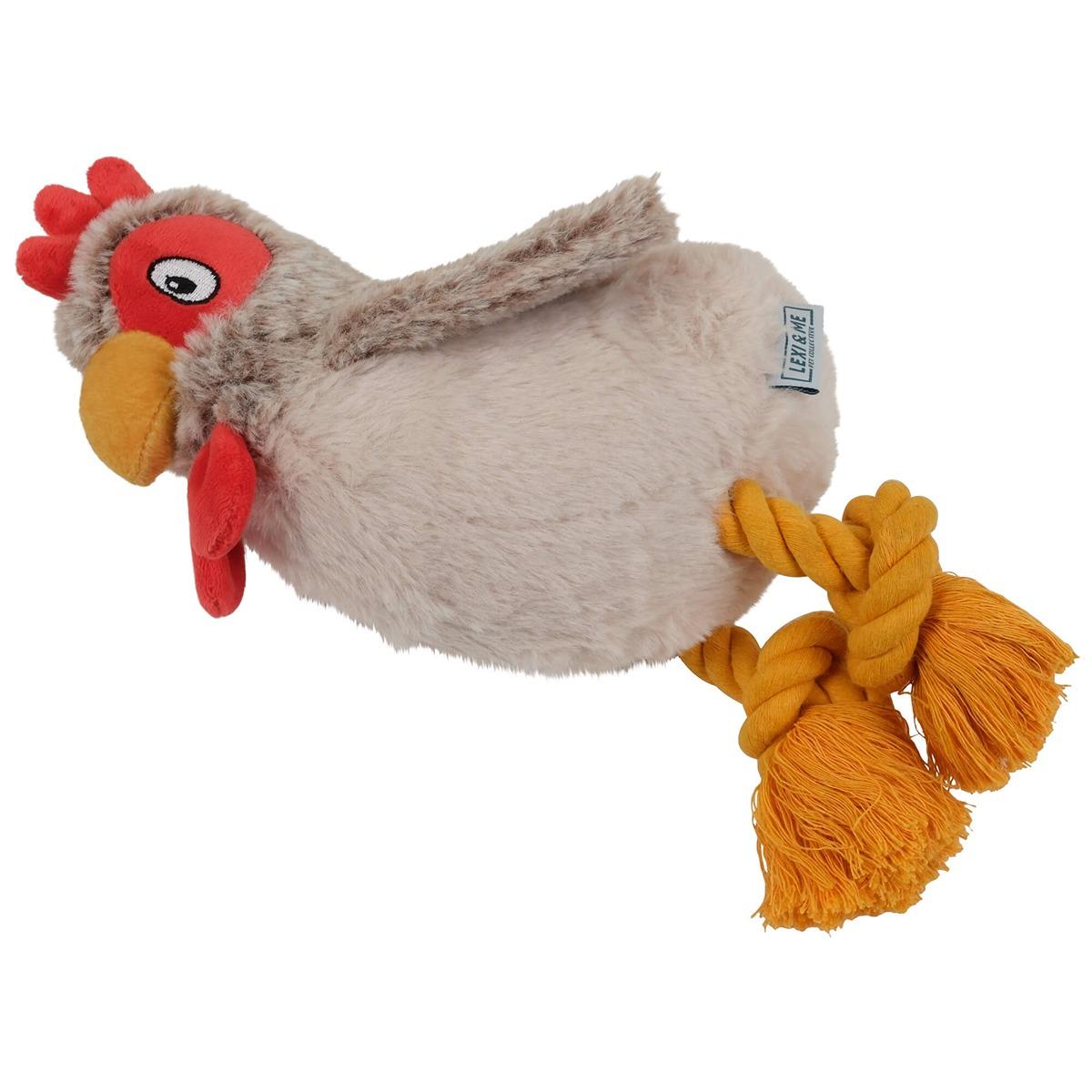 Lexi & Me Chicken Plush Rope Dog Toy