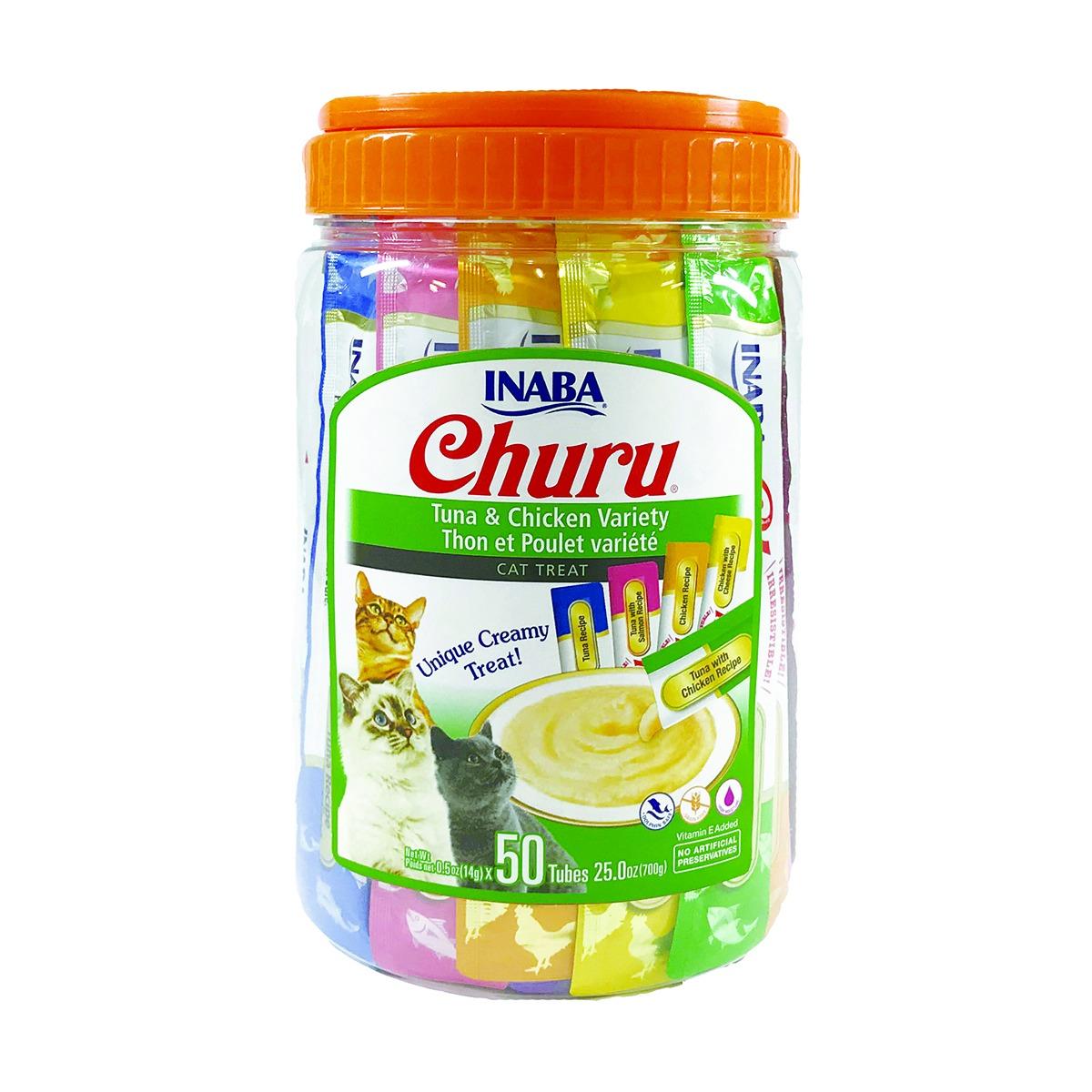 Inaba Cat Churu Tuna & Chicken Variety Box