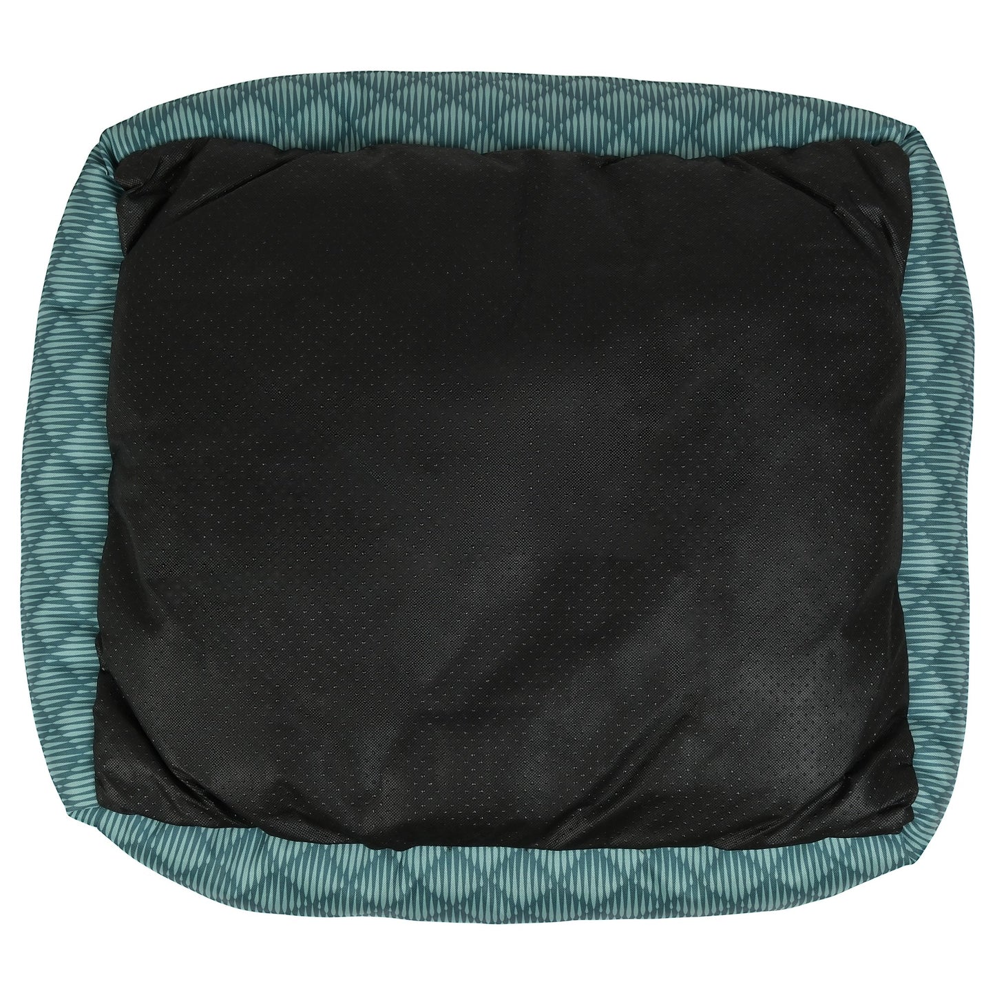 Lexi & Me Bolster Dog Bed Green Quilt
