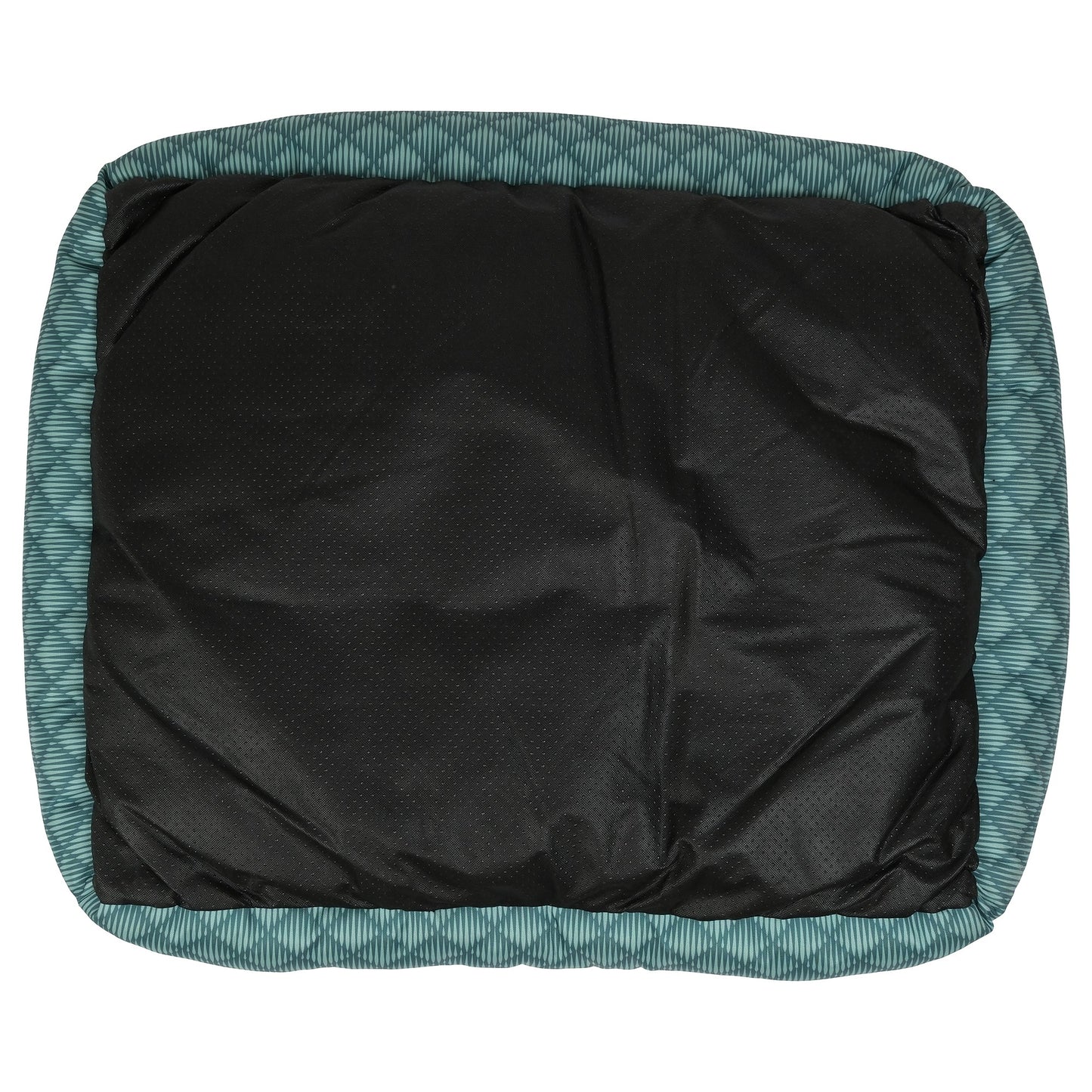 Lexi & Me Bolster Dog Bed Green Quilt