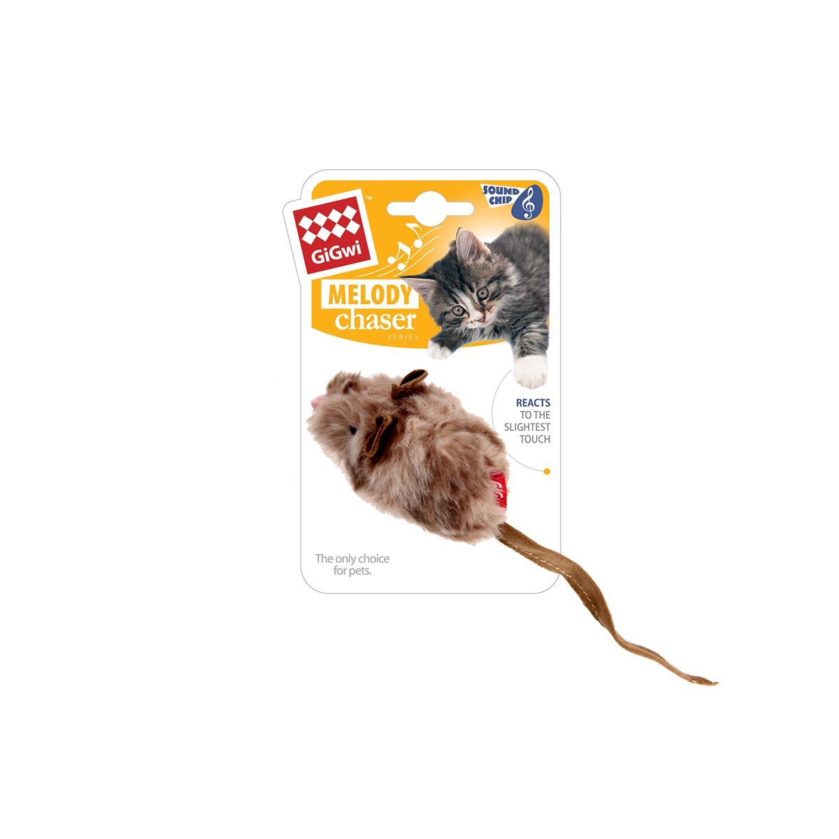 GiGwi Melody Chaser Cat Toy Mouse