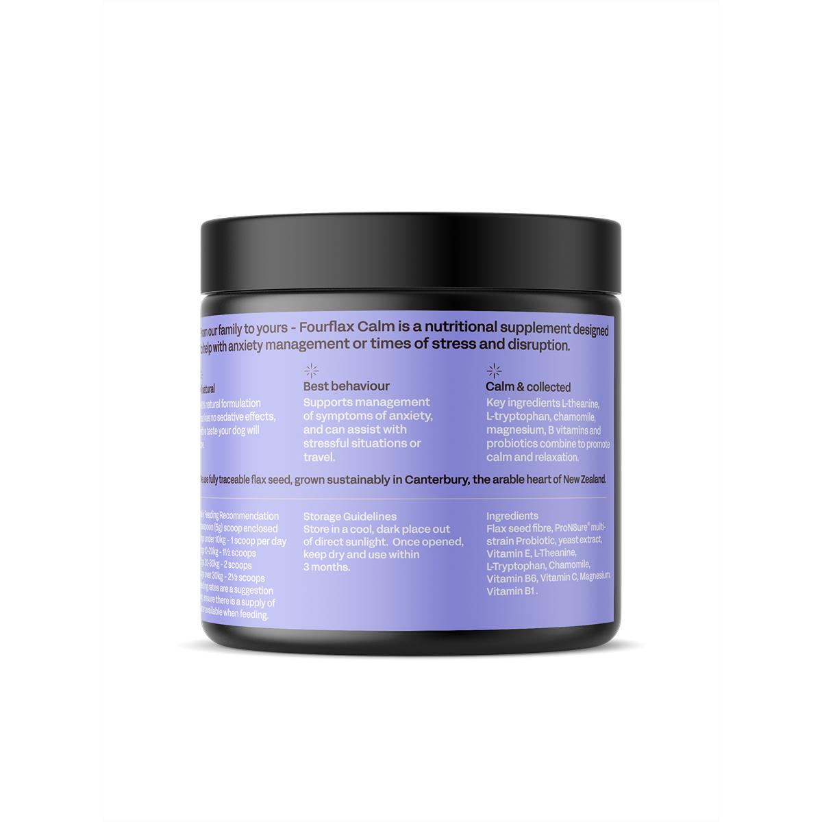 Fourflax Canine Calm Supplement