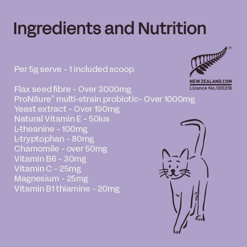 Fourflax Feline Calm Supplement