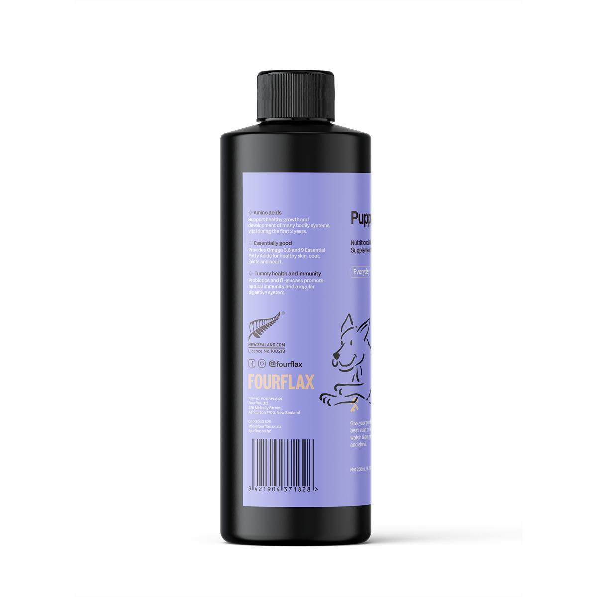 Fourflax Puppy Oil Supplement