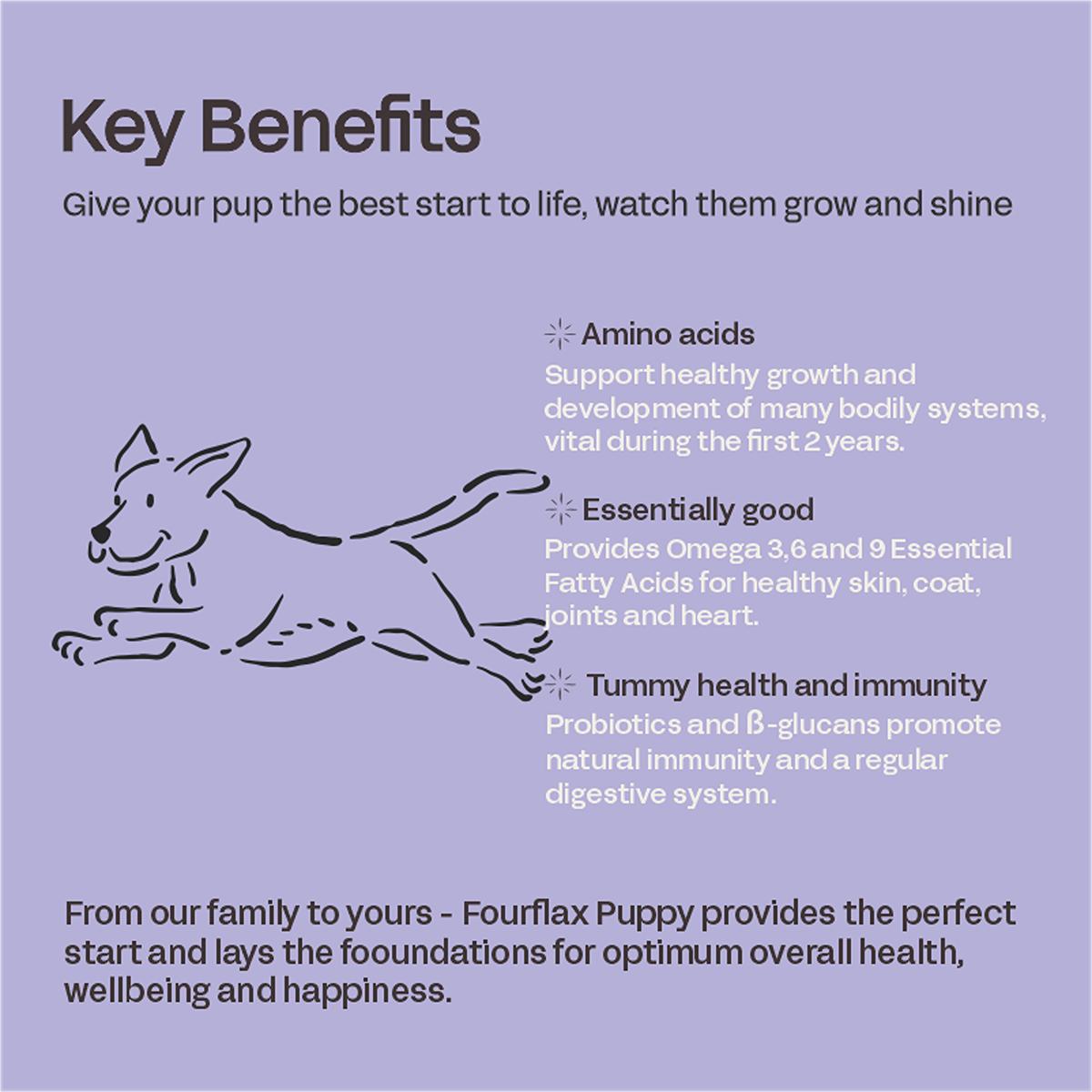 Fourflax Puppy Oil Supplement