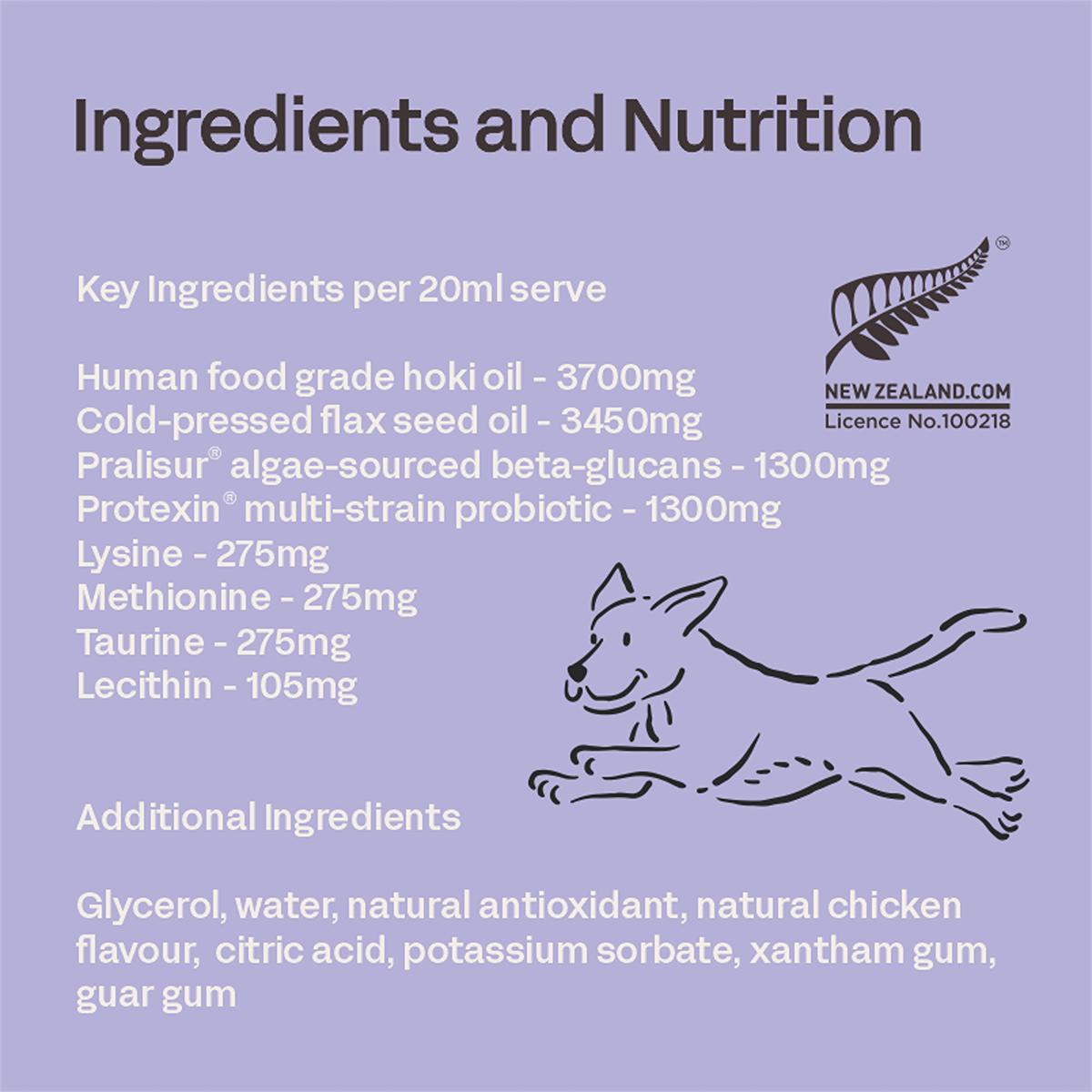 Fourflax Puppy Oil Supplement