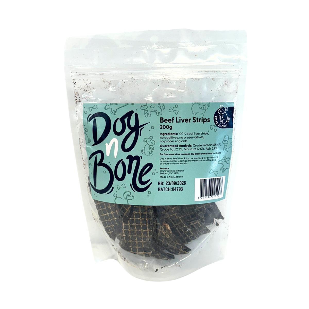Dog n Bone Beef Liver Strips