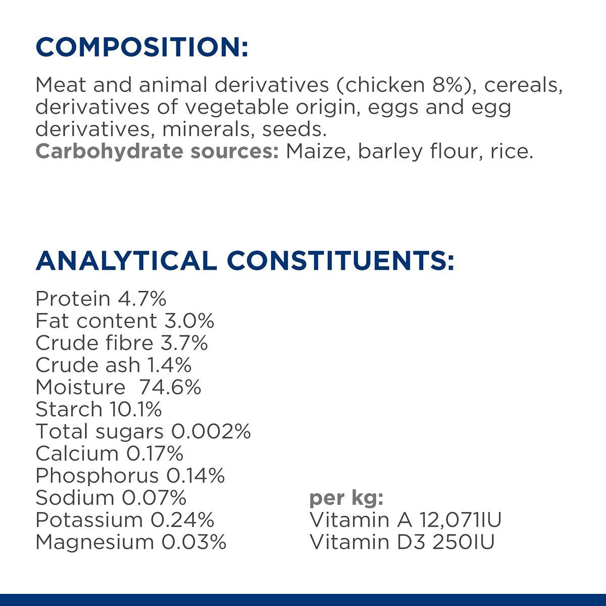 Hill's Prescription Diet w/d Multi-Benefit Wet Dog Food