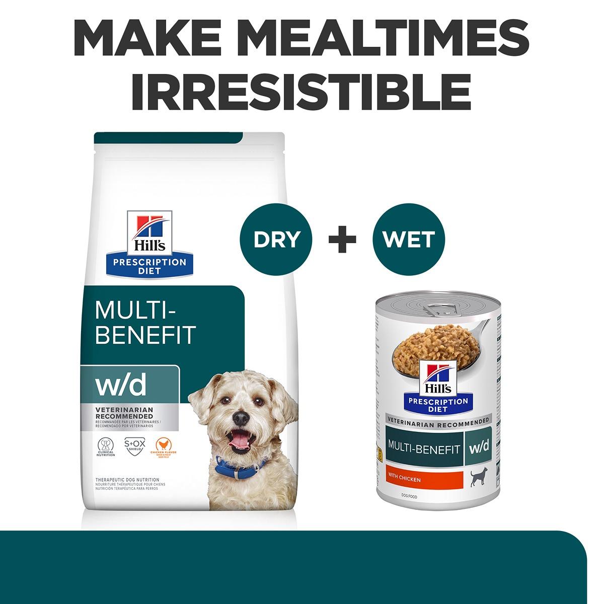 Hill's Prescription Diet w/d Multi-Benefit Wet Dog Food