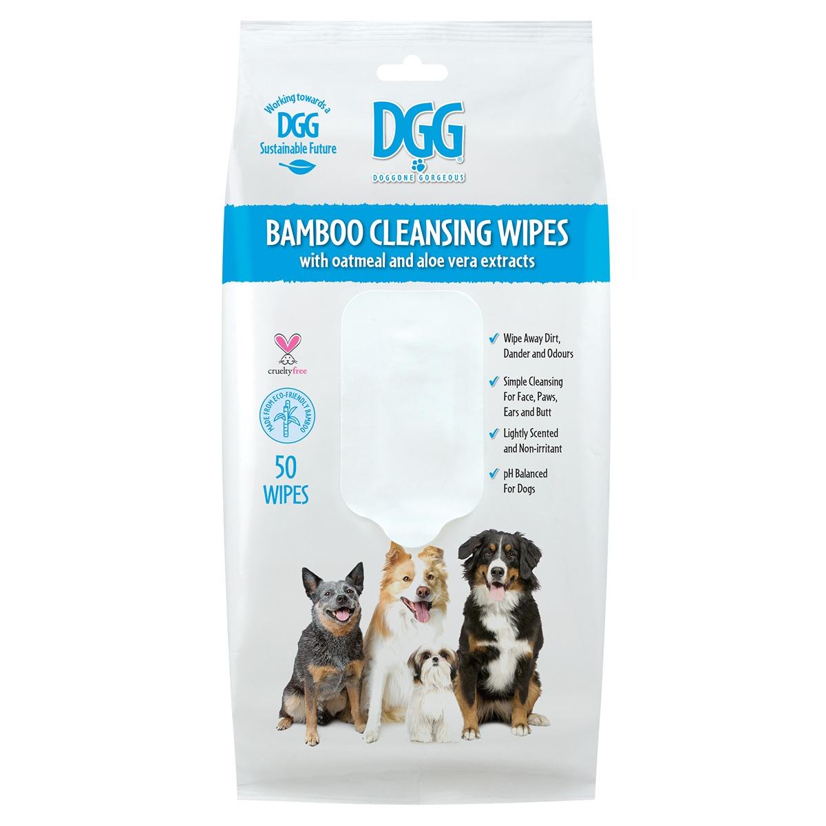 DGG Bamboo Wipes For Paws Face and Ears
