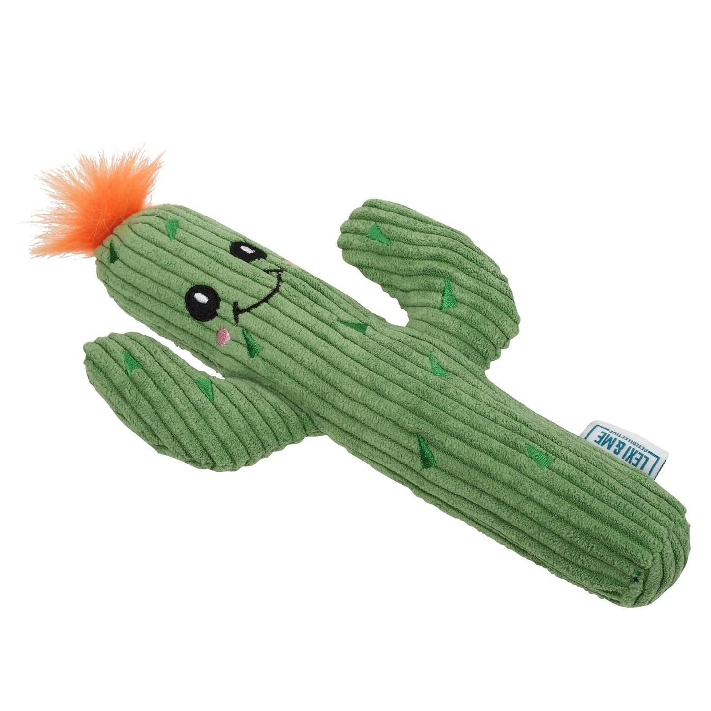 Lexi & Me Cactus Plush Crackle Dog Toy