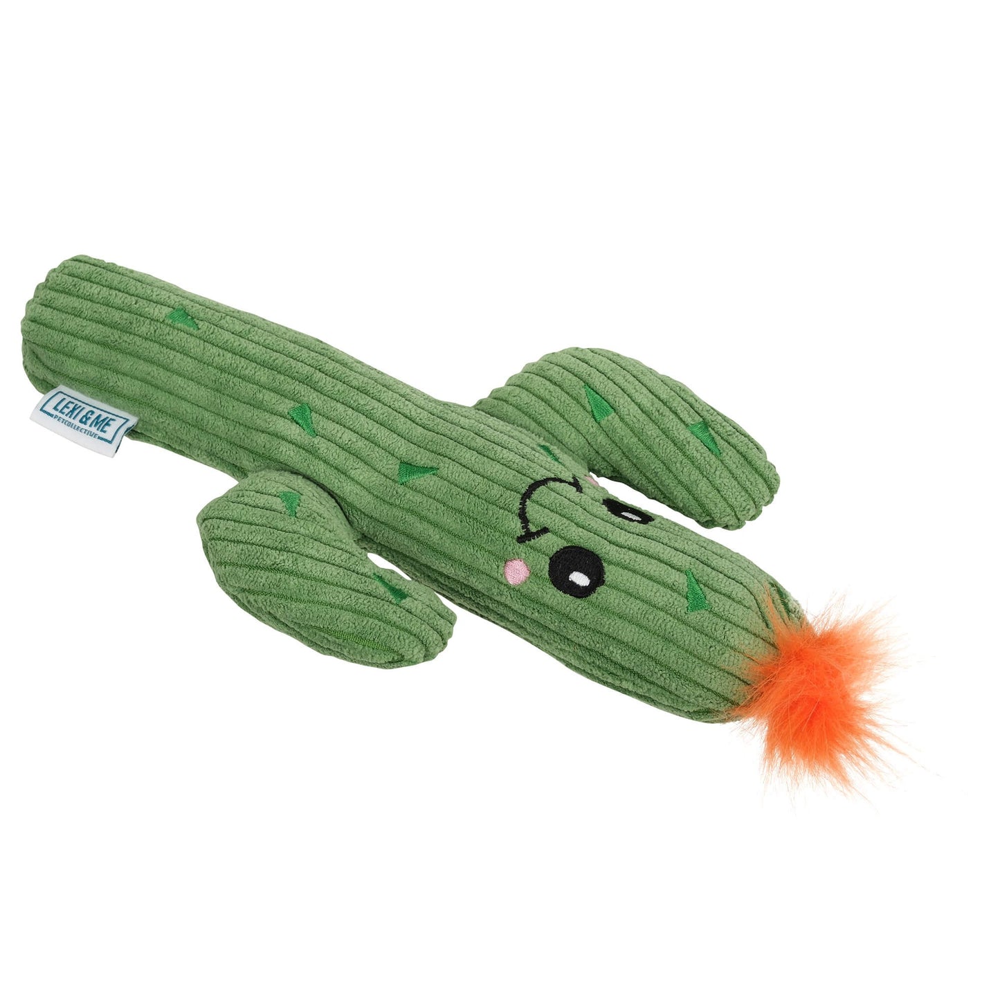Lexi & Me Cactus Plush Crackle Dog Toy