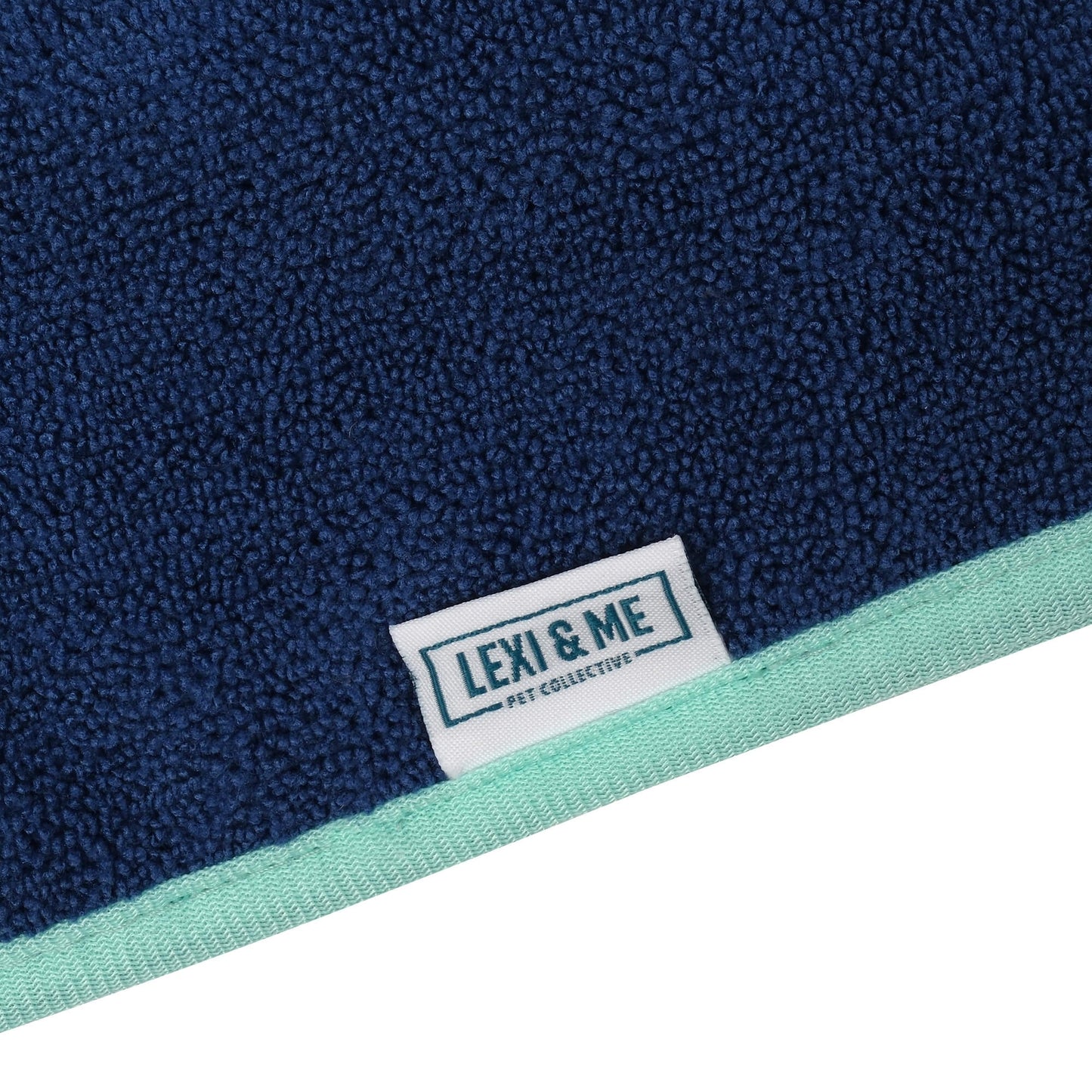 Lexi & Me Blue & Mint Dog Robe