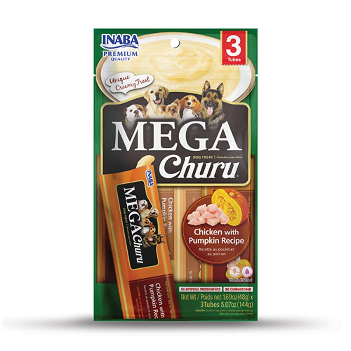 Inaba Churu Mega Chicken & Pumpkin Dog Treat