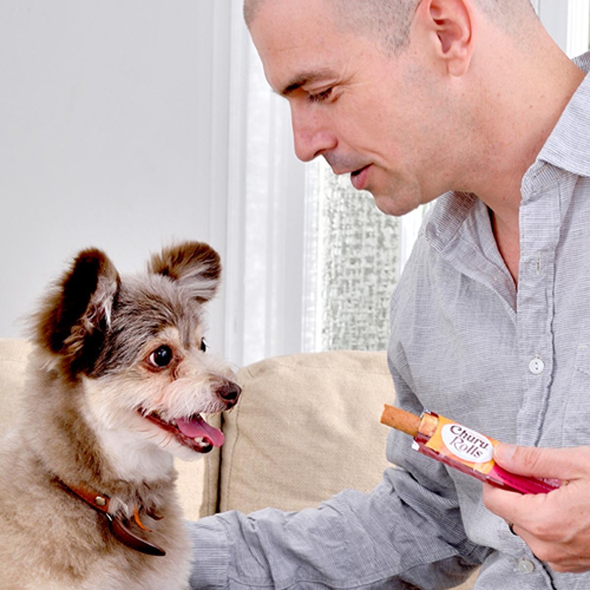 Inaba Dog Churu Rolls Chicken with Salmon Recipe Dog Treats
