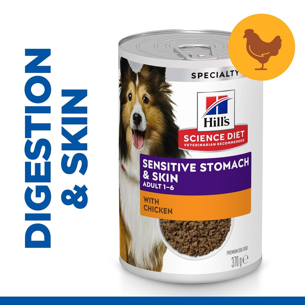Hill's Science Diet Stomach & Skin Chicken Wet Dog Food