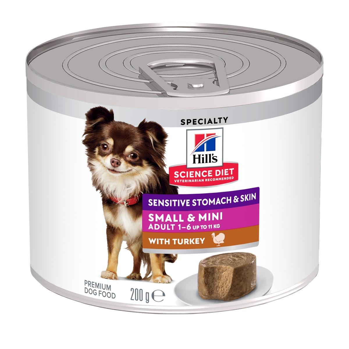 Hill's Science Diet Stomach & Skin Small & Mini Turkey Wet Dog Food