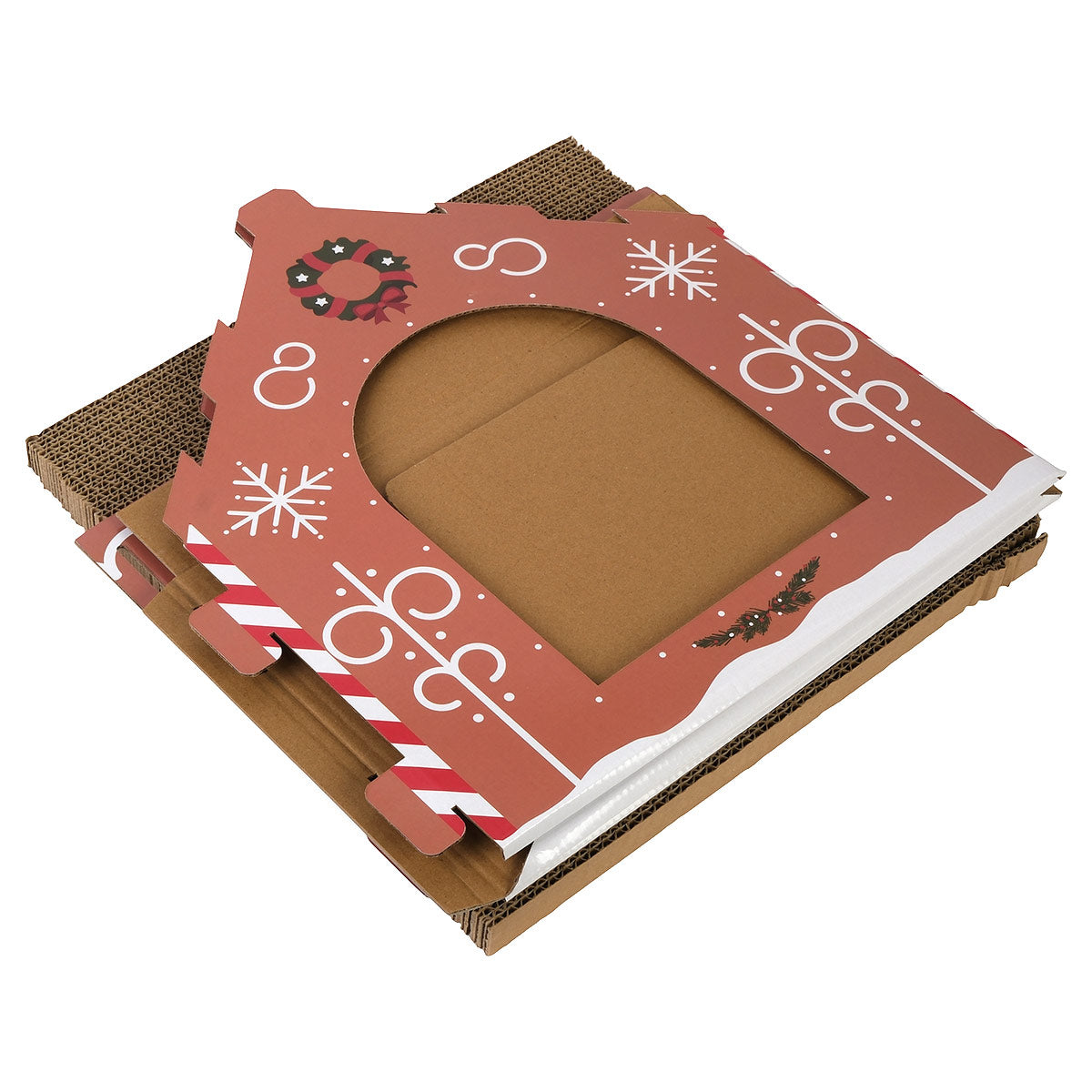 Petstock Christmas Gingerbread House Cat Scratcher Box