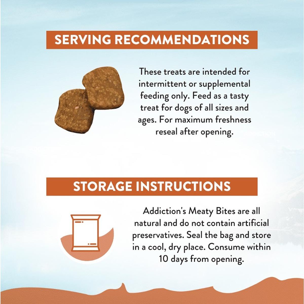 Addiction Kangaroo Meaty Bites Dog Treats