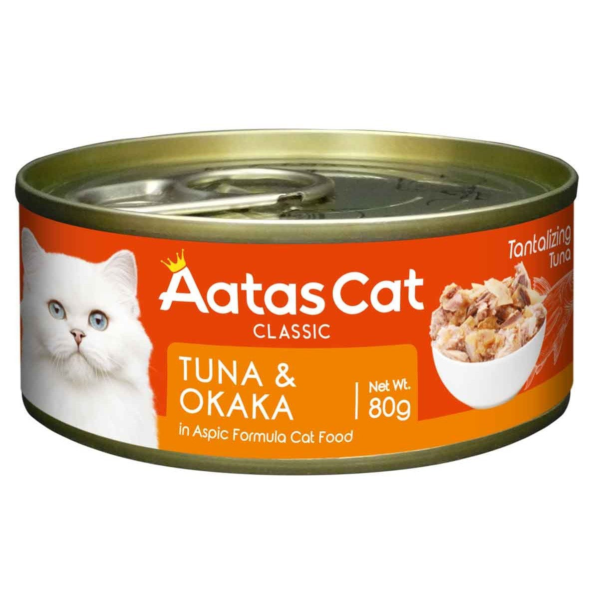 Aatas Tantalizing Tuna & Okaka in Jelly Wet Cat Food