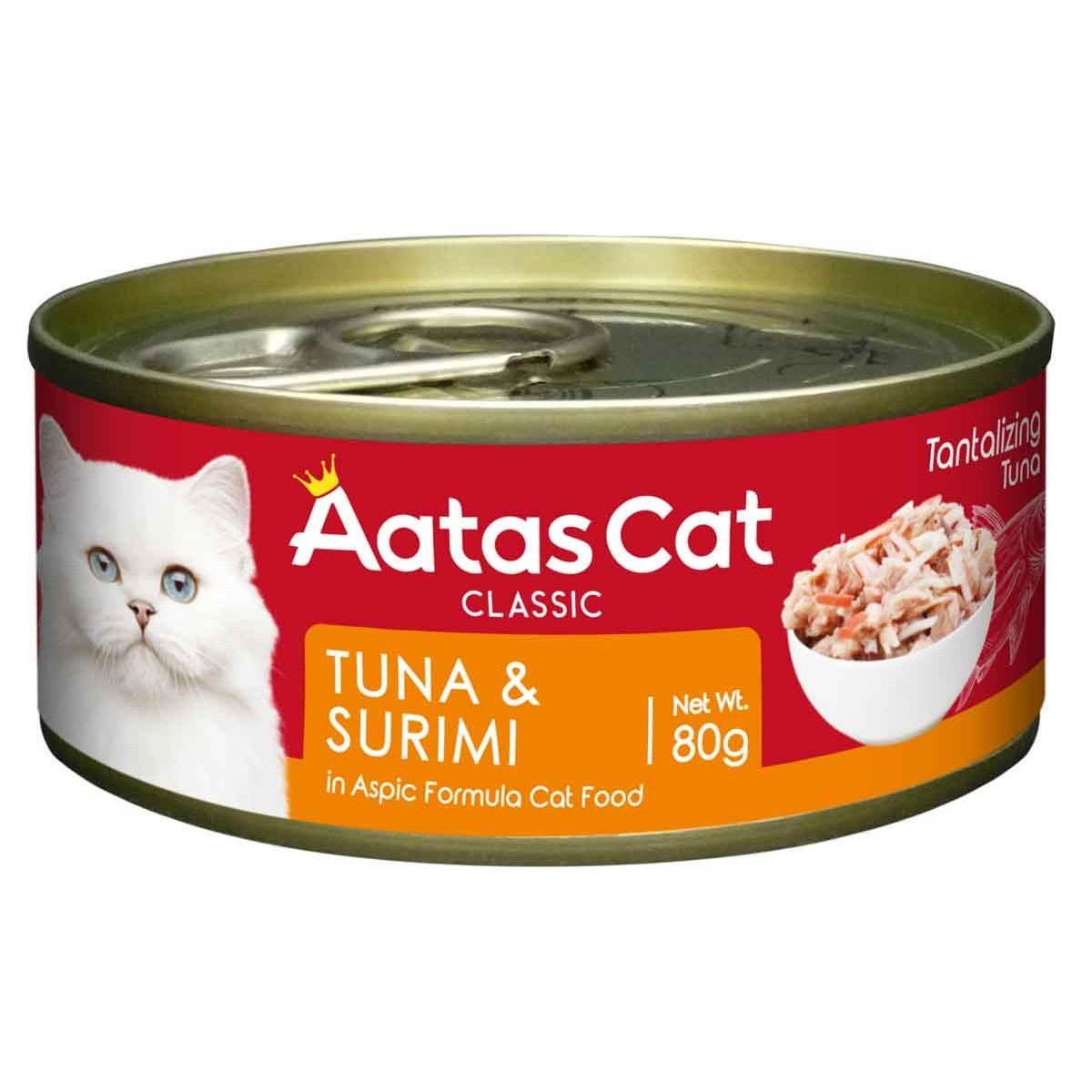 Aatas Tantalizing Tuna & Surimi in Jelly Wet Cat Food