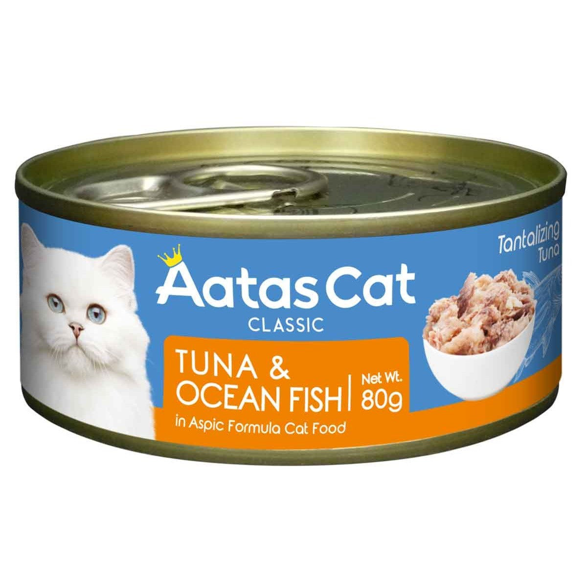 Aatas Tantalizing Tuna & Oceanfish in Jelly Wet Cat Food