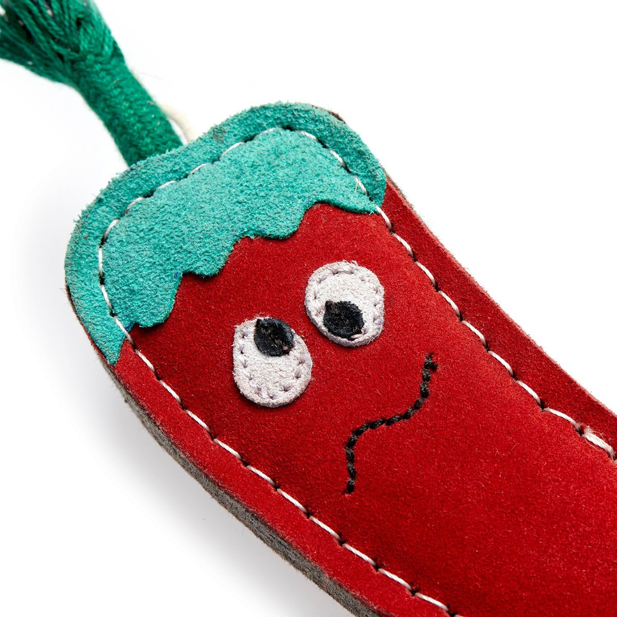 Green & Wild's Eco Dog Toy - Chad the Red Hot Chilli Pepper
