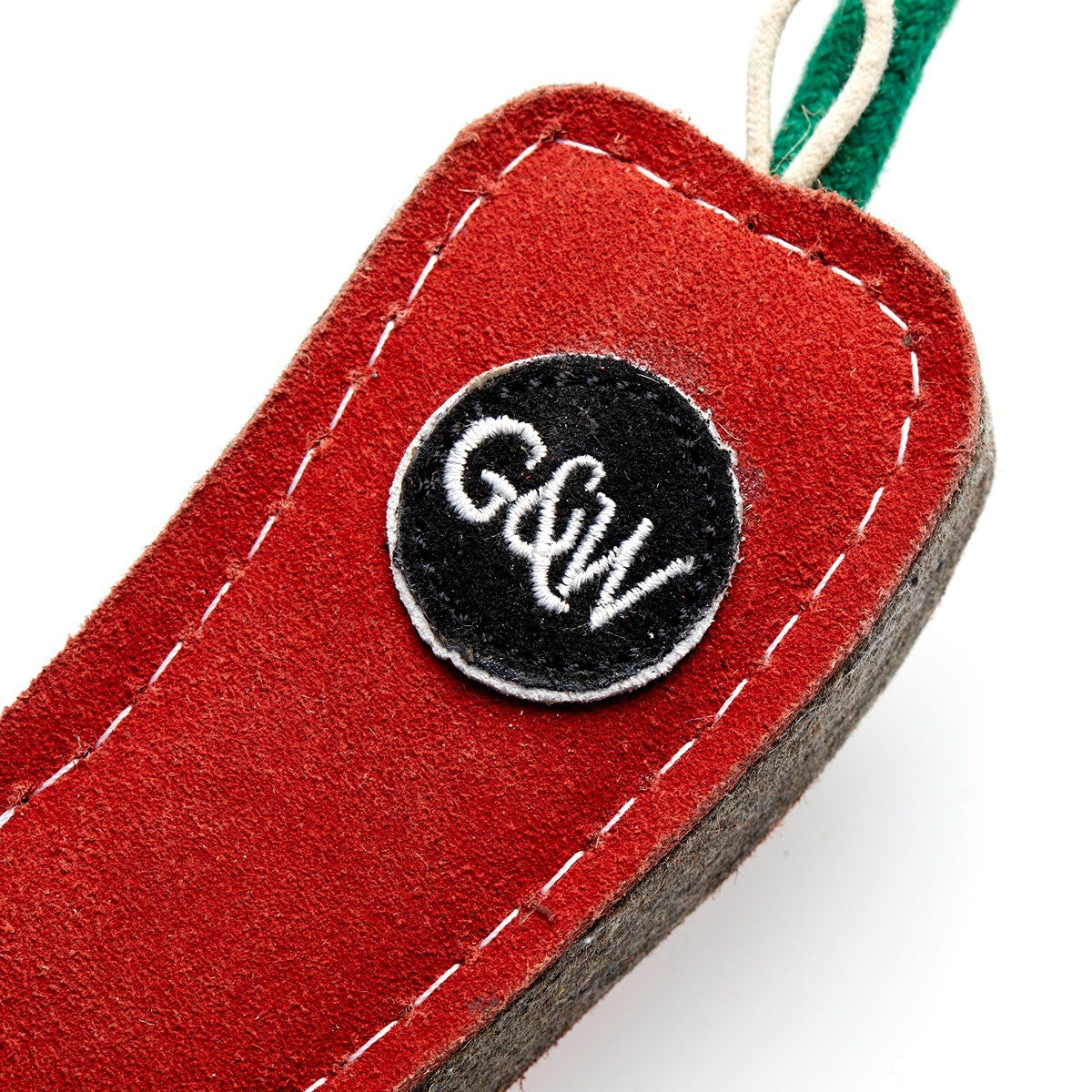 Green & Wild's Eco Dog Toy - Chad the Red Hot Chilli Pepper