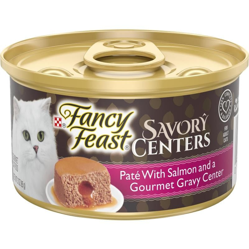 Fancy Feast Savory Centers Salmon Pate Wet Cat Food
