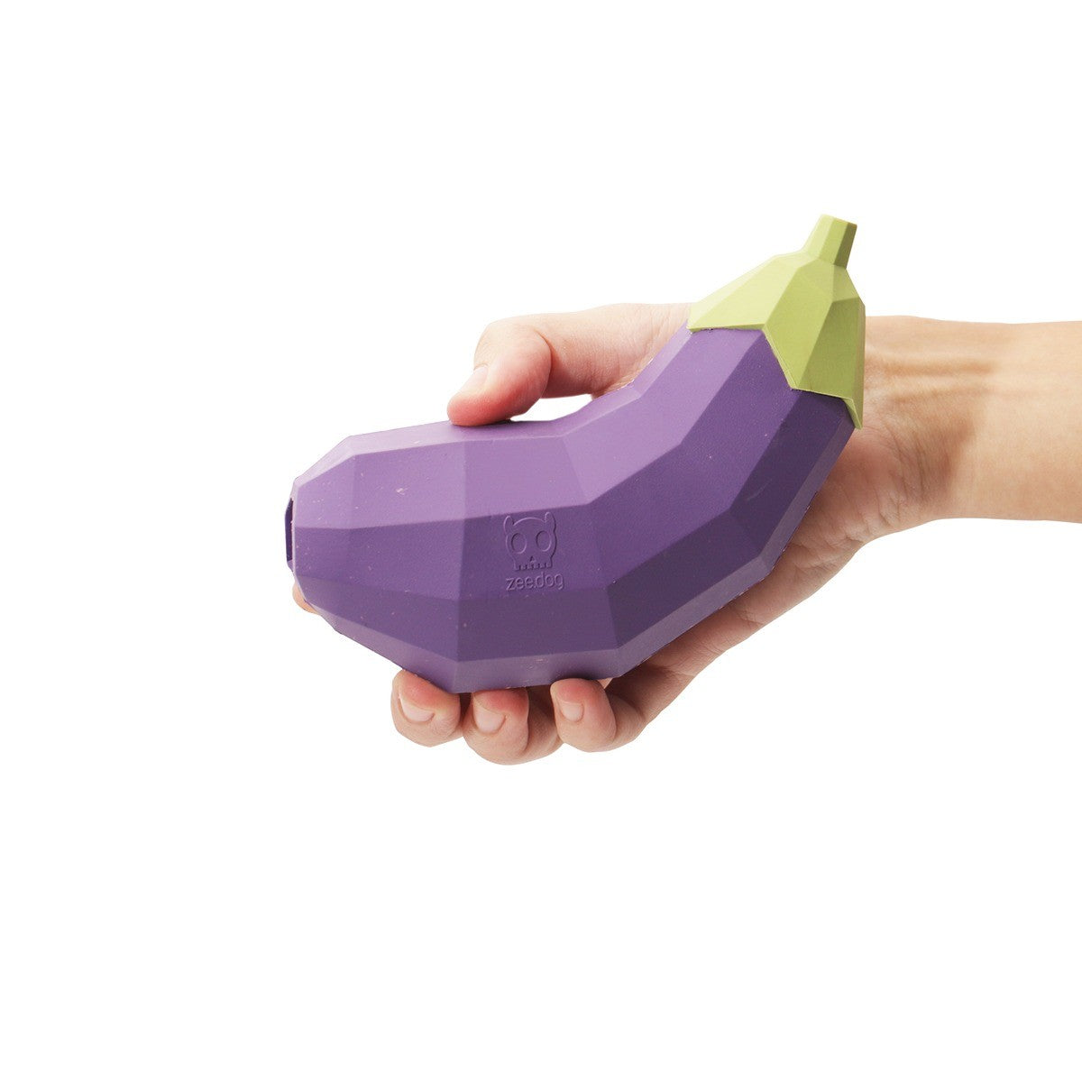 Zee.Dog Super Veggiez Eggplant Dog Toy