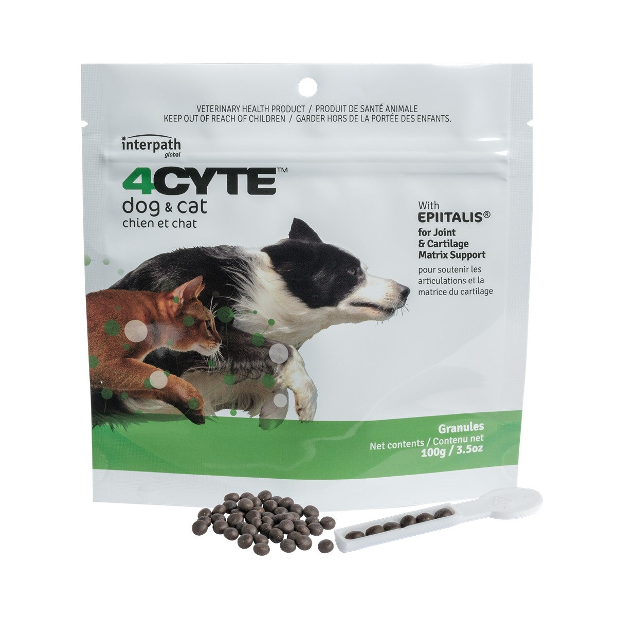 4CYTE Granules Joint & Mobility Supplements for Dogs and Cats