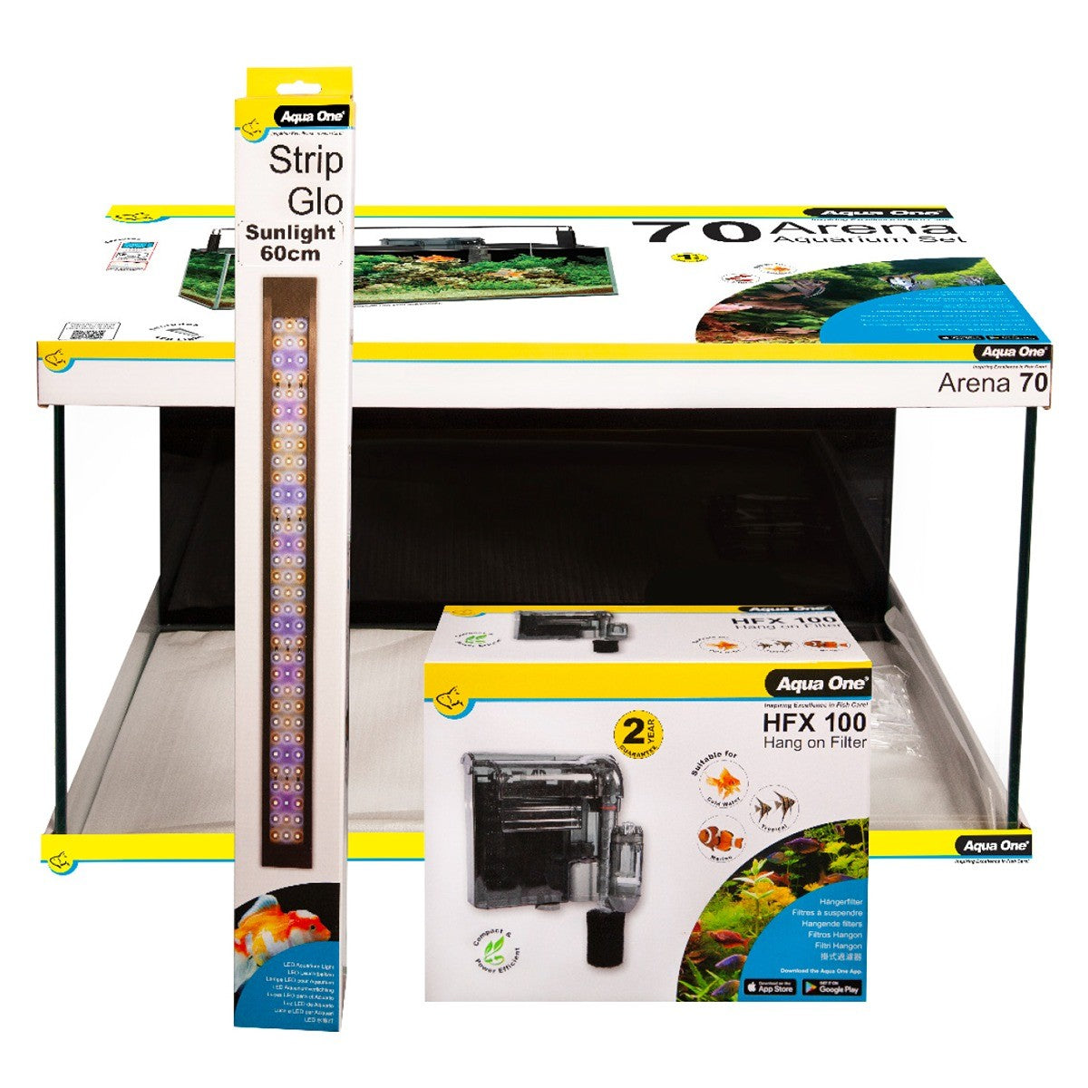 Aqua One Arena 70 Glass Aquarium