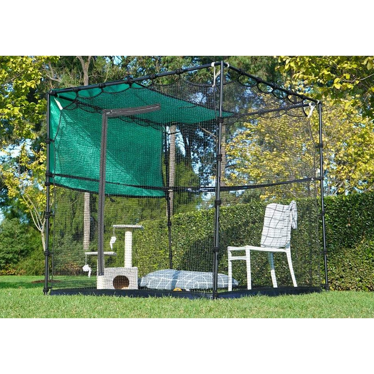 Catnets Enclosure Shade Sail