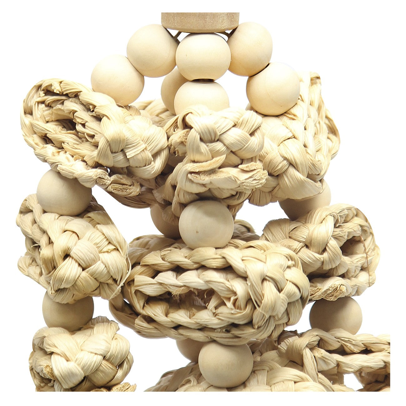 Avi One Beads with Corn Leaf Bird Toy