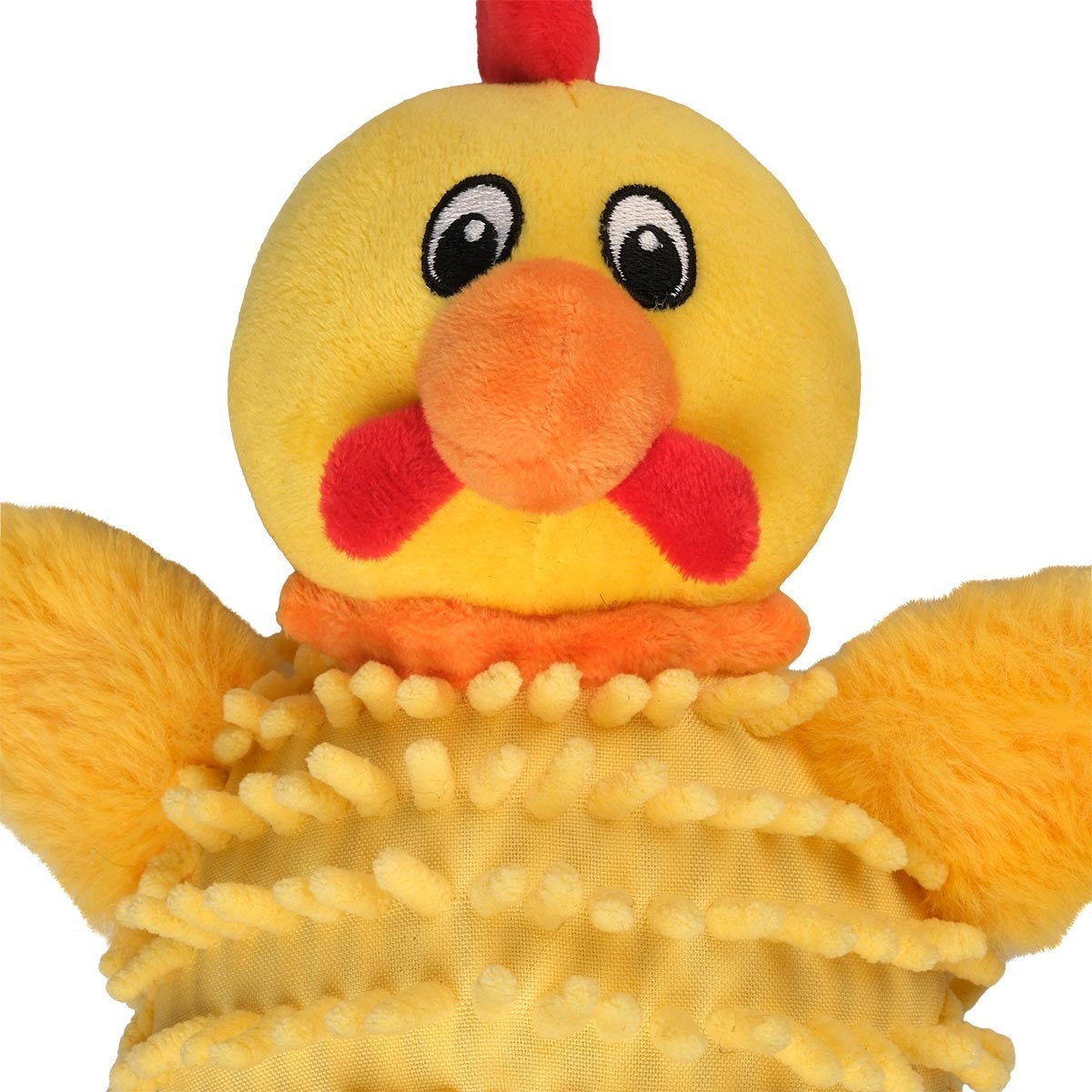 Creatures Plush Chicken Dog Toy
