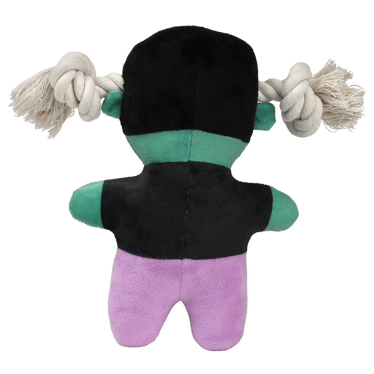 Spooky Frankenstein Plush & Rope Dog Toy