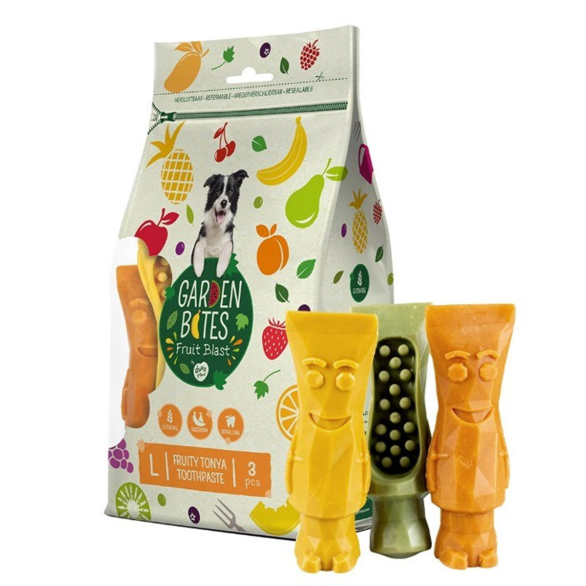 Garden Bites Fruity Tonya Toothpaste Dog Treats